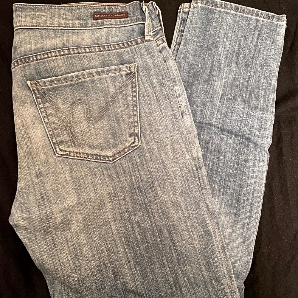 Citizens of Humanity mid-rise cropped skinny jeans